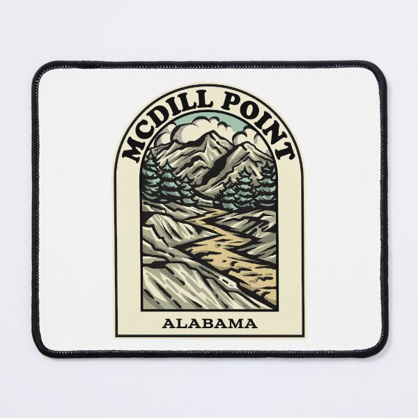 Artikelvorschau, McDill Point Alabama hiking backpacking trail entworfen und verkauft von HalpinDesign.