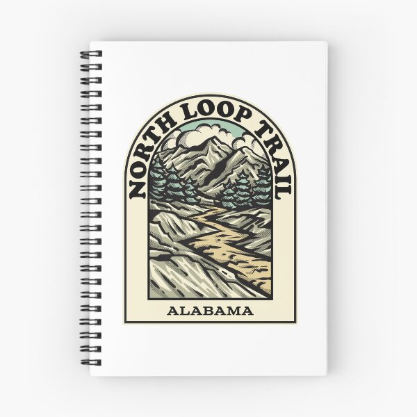 Item preview, North Loop Trail Alabama hiking backpacking trail designed and sold by HalpinDesign.