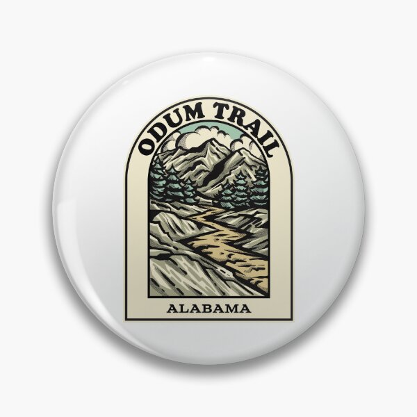 Item preview, Odum Trail Alabama hiking backpacking trail designed and sold by HalpinDesign.
