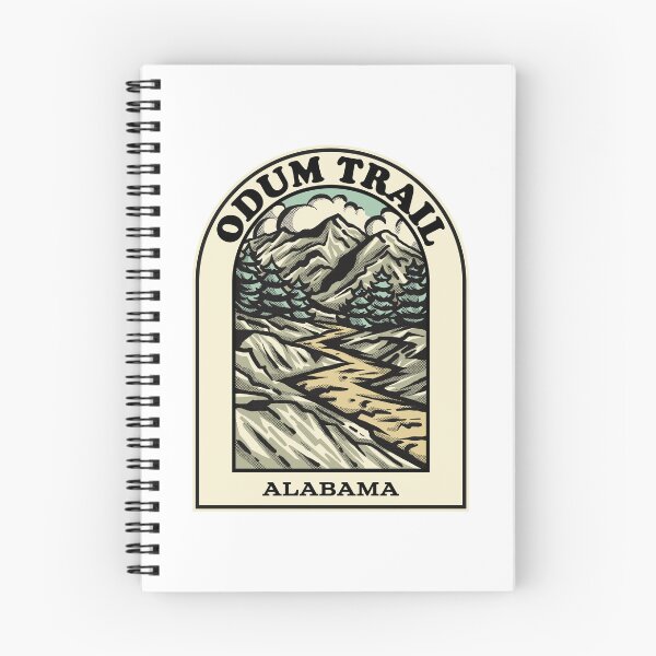 Aperçu de l'œuvre Odum Trail Alabama hiking backpacking trail créée et vendue par HalpinDesign.