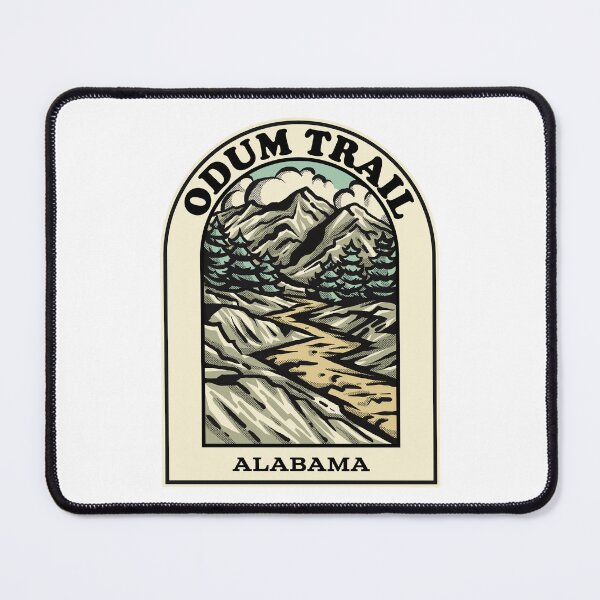 Item preview, Odum Trail Alabama hiking backpacking trail designed and sold by HalpinDesign.