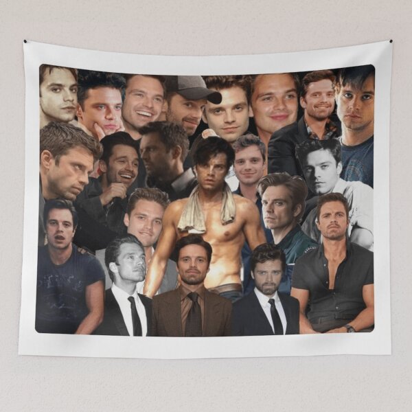 Item preview, Sebastian Stan collage designed and sold by haxtonilnilesx.