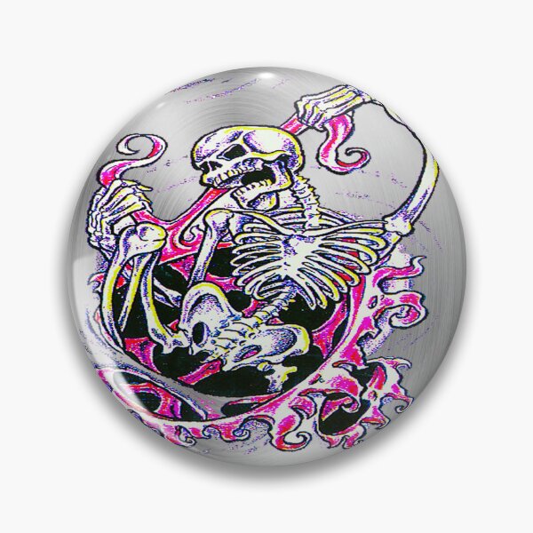 Item preview, fwc 0161 tatoo Angel skull designed and sold by fred chiea.