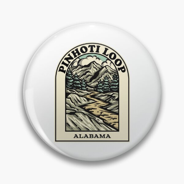 Item preview, Pinhoti Loop Alabama hiking backpacking trail designed and sold by HalpinDesign.