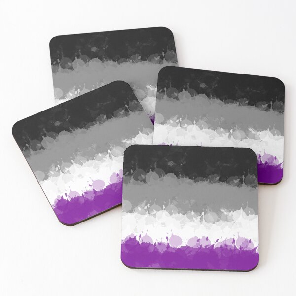Item preview, LGBTQ+ Asexual Pride Flag designed and sold by DuckvilleStudio.