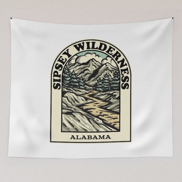 Aperçu de l'œuvre Sipsey Wilderness Alabama hiking backpacking trail créée et vendue par HalpinDesign.