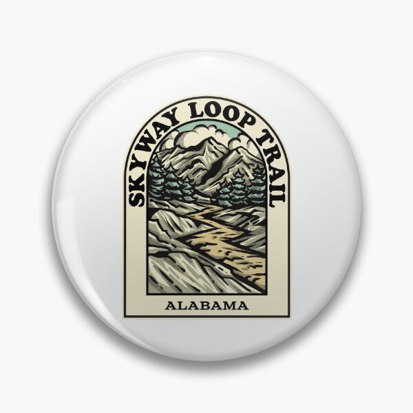 Item preview, Skyway Loop Trail Alabama hiking backpacking trail designed and sold by HalpinDesign.