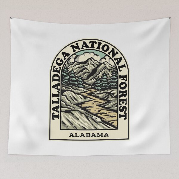 Item preview, Talladega National Forest Alabama hiking backpacking trail designed and sold by HalpinDesign.
