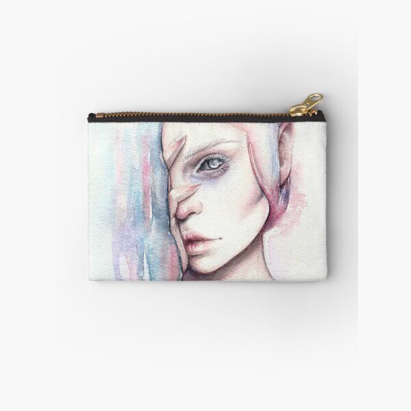 Item preview, "Alv" fantasy watercolour portrait painting designed and sold by Alicia Nilsson.