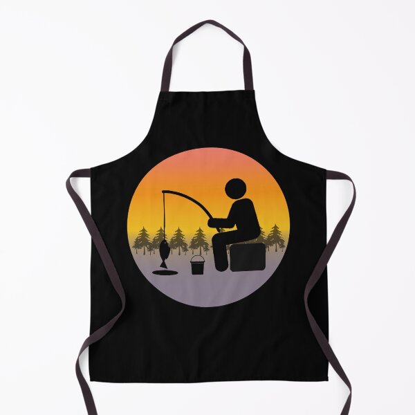 Item preview, Ice Fishing Fisher Winter Camping Fish Nature designed and sold by CuteDesigns1.