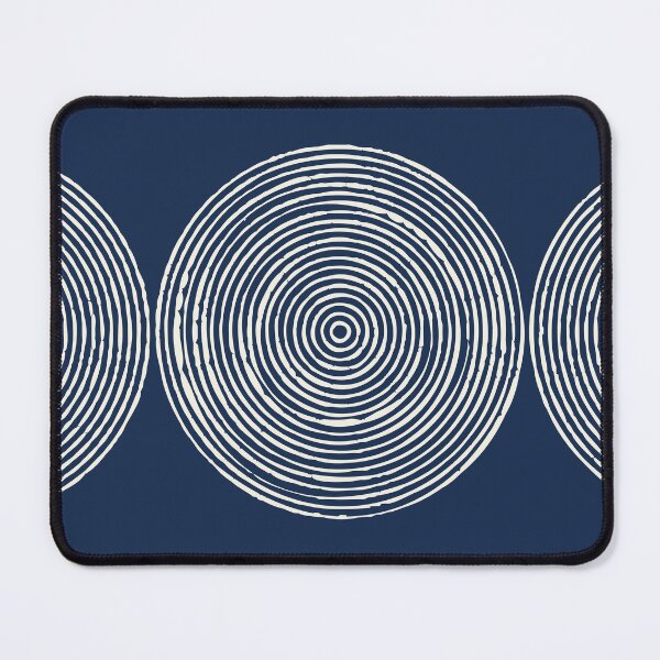 Item preview, Abstract Modern Art in Navy Blue designed and sold by meggydesigns.