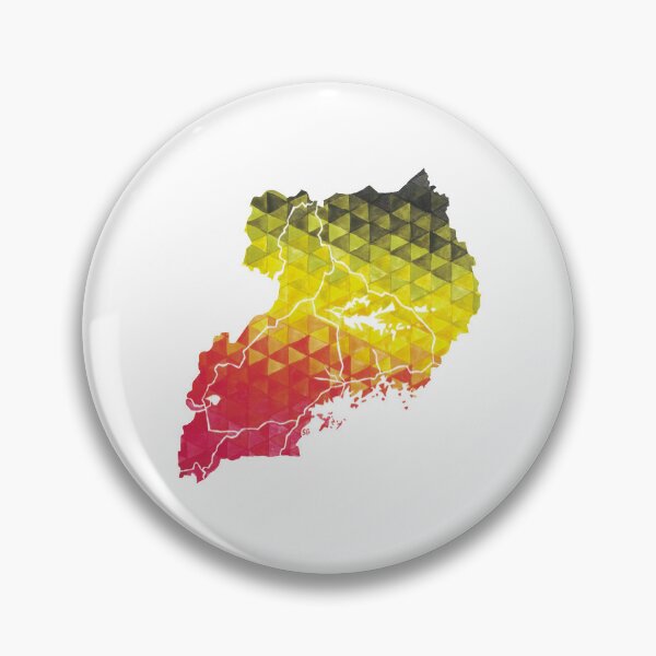 Item preview, Uganda Map Sticker designed and sold by SharlaPaints.