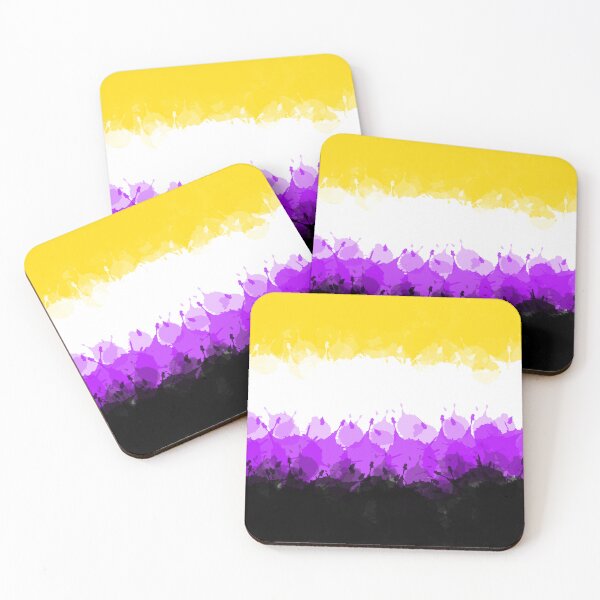Item preview, LGBTQ+ Non-Binary Pride Flag designed and sold by DuckvilleStudio.
