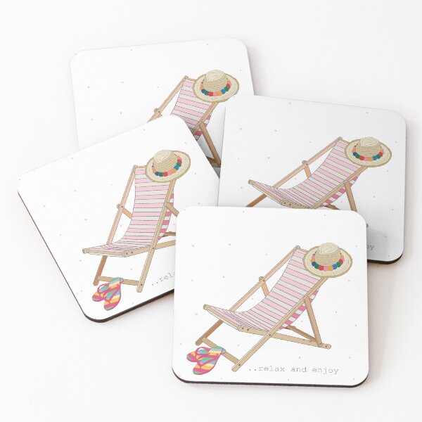 Item preview, ‘Relax’ deck chair  designed and sold by Leatextileart.
