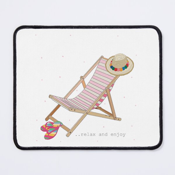 Item preview, ‘Relax’ deck chair  designed and sold by Leatextileart.