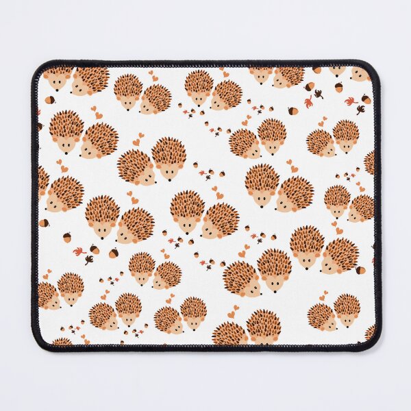 Item preview, hedgehogs in autumn designed and sold by VanGalt.