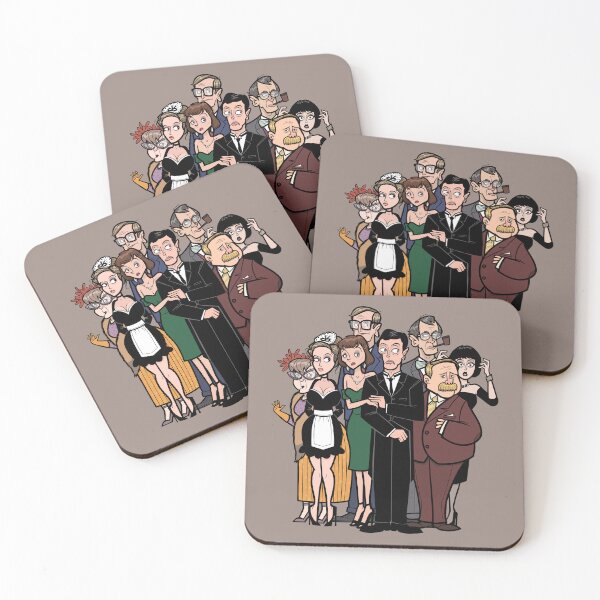 Item preview, Clue Movie Cartoon Characters designed and sold by jublin.