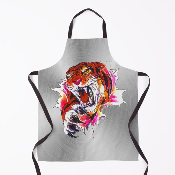 Item preview, fwc 0144 tatoo feline white tiger designed and sold by fred chiea.