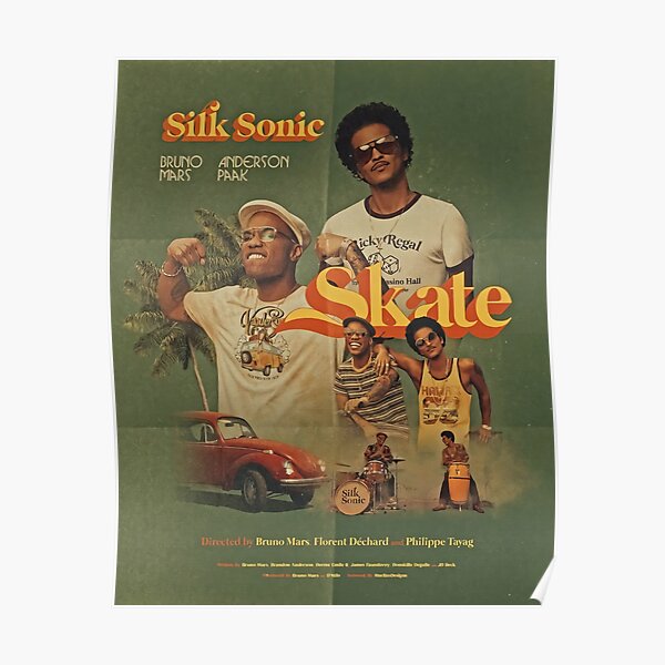 SILK SONIC'S SKATE Poster