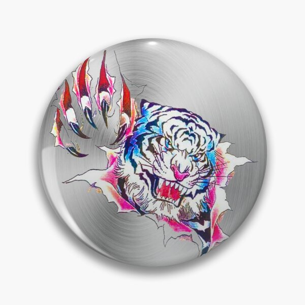 Item preview, fwc 0141 tatoo feline leopard tiger designed and sold by fred chiea.