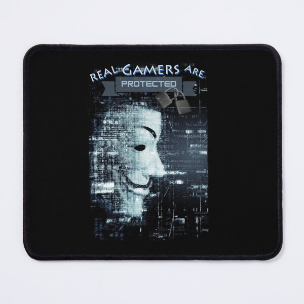 Item preview, Real Gamers are Protected designed and sold by RonelBroderick.
