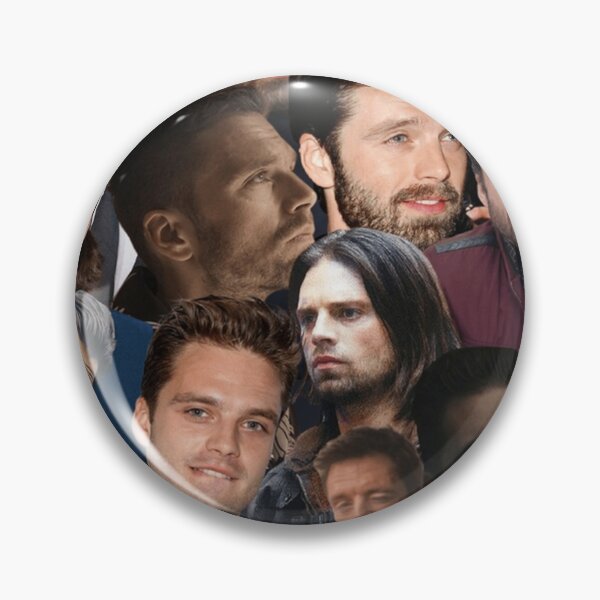 Artikelvorschau, Sebastian Stan Fotocollage Handsome Guy entworfen und verkauft von haxtonilnilesx.
