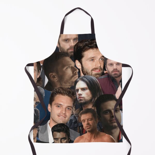 Item preview, Sebastian Stan photo collage Handsome Guy designed and sold by haxtonilnilesx.
