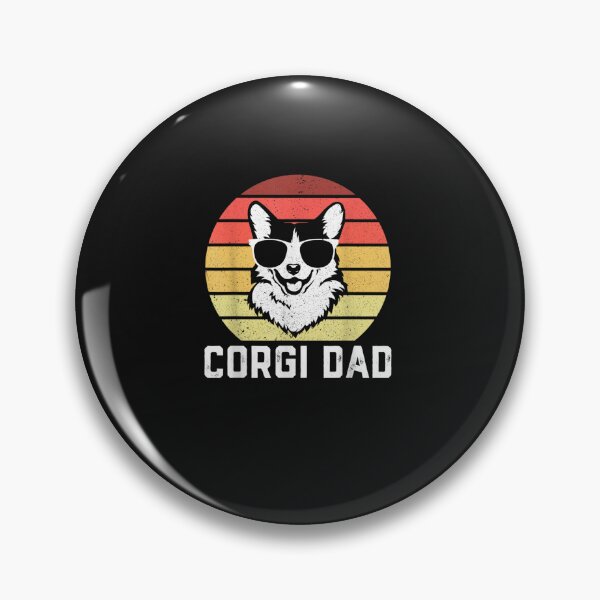 Item preview, Retro Corgi Dad Shirt Funny Pembroke Welsh Corgi Dog Dad designed and sold by hastyolanth.