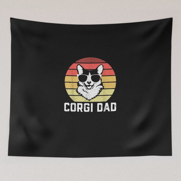 Item preview, Retro Corgi Dad Shirt Funny Pembroke Welsh Corgi Dog Dad designed and sold by hastyolanth.