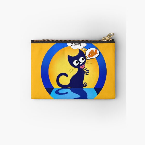 Item preview, Halloween Cat and Fish designed and sold by Artistic Mind.