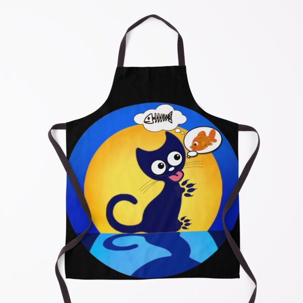 Item preview, Halloween Cat and Fish designed and sold by Artistic Mind.