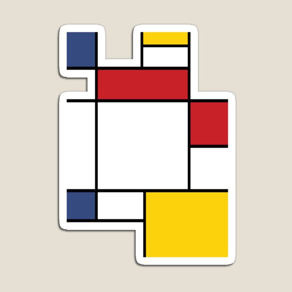 Item preview, Mondrian Minimalist De Stijl Modern Art | Piet mondrian abstract art  designed and sold by TeeARTHY.