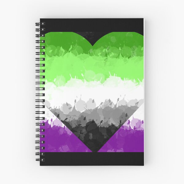 Item preview, LGBTQ+ Asexual/Aromantic Pride Flag designed and sold by DuckvilleStudio.