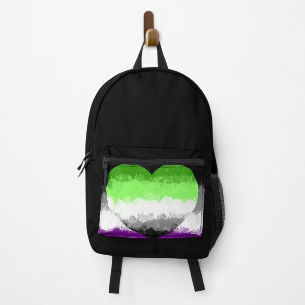 Item preview, LGBTQ+ Asexual/Aromantic Pride Flag designed and sold by DuckvilleStudio.