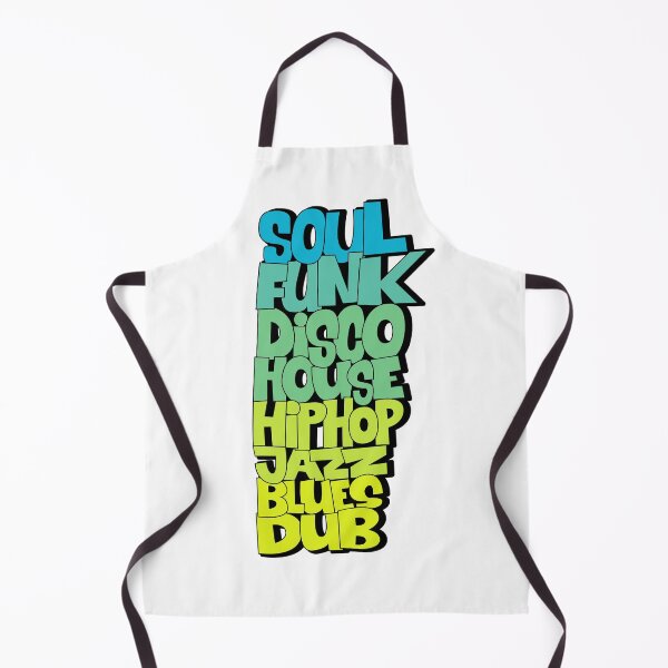 Item preview, Soul Funk Disco House. Funky music genre design. shades of blue. designed and sold by Boogosh.