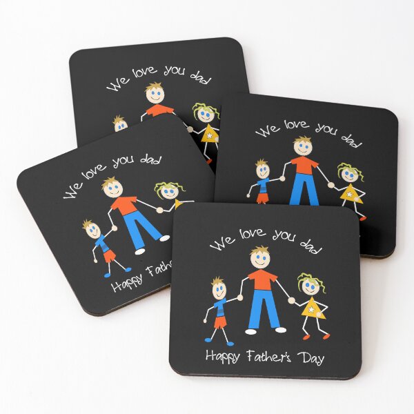 Item preview, We Love You Dad boy girl designed and sold by Aurorapod.