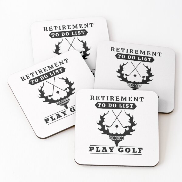 Item preview, Retirement To Do List : Play Golf -Happy Retirement | Retirement 2022 designed and sold by Rainbow Designs.