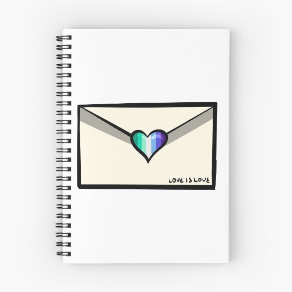 Item preview, Trans Inclusive Gay Men Love Is Love Envelope designed and sold by CJ Vanderbeek.