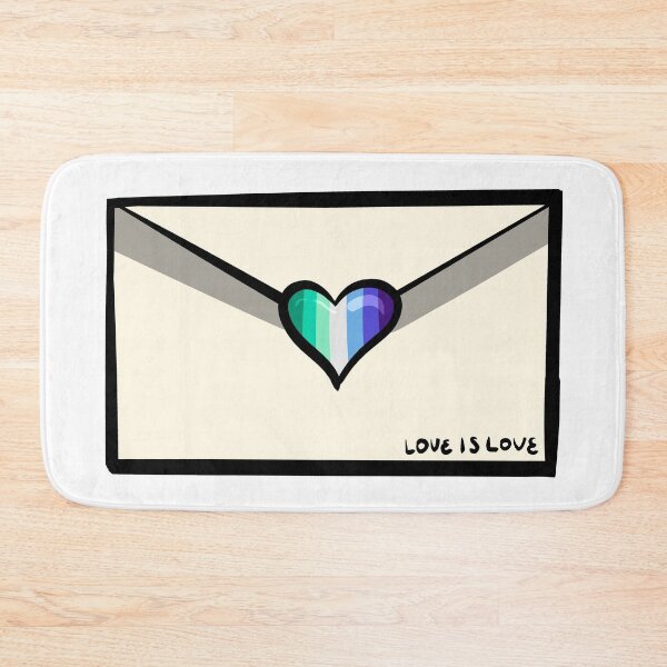 Item preview, Trans Inclusive Gay Men Love Is Love Envelope designed and sold by CJ Vanderbeek.