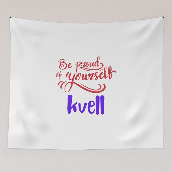 Item preview, Kvell - Funny Yiddish Quotes designed and sold by MikeMargolisArt.