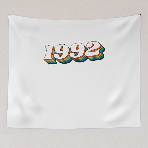 Item preview, 1992 Retro Label, 1992 Vintage Birthday designed and sold by favestore.