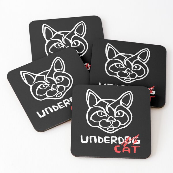 Item preview, Funny Cat Joke, Undercat Vs Underdog  designed and sold by badlydrawnbabe.