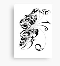Scary Monster Canvas Print