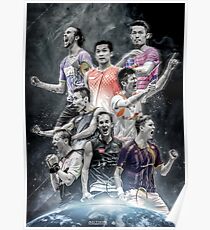 Badminton Legends Edit Poster