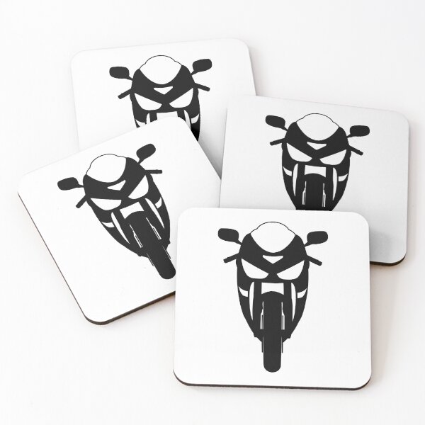 Item preview, Kawasaki ZX6R Ninja black silhouette front best t-shirt design designed and sold by EdimDesign.