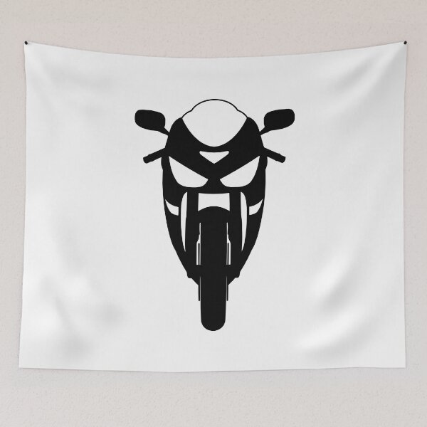 Item preview, Kawasaki ZX6R Ninja black silhouette front best t-shirt design designed and sold by EdimDesign.