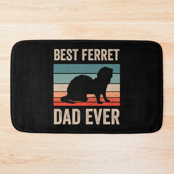 Item preview, Best Ferret Dad Ever Shirt Zookeeper Ferrets Costume designed and sold by haselshirt.