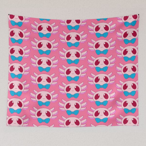 Item preview, Alfy the Axolotl Face designed and sold by WaddlingTech.