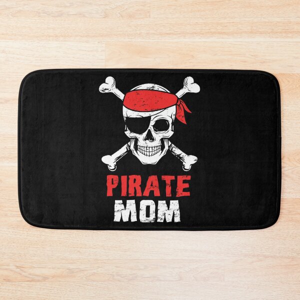 Item preview, Funny Pirate Mom Skull Crossbone Eyepatch Mother Day designed and sold by haselshirt.