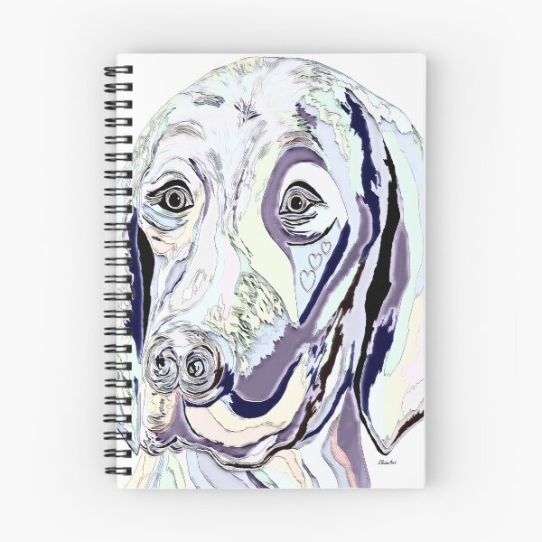 Item preview, Weimaraner Portrait designed and sold by EloiseArt.